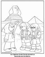 Coloring Pages Girl Egyptian Egypt Guide Thinking Scout Sheets Scouts Girls Makingfriends Printable Pyramid Ancient Joseph Crafts Color Guides Paper sketch template
