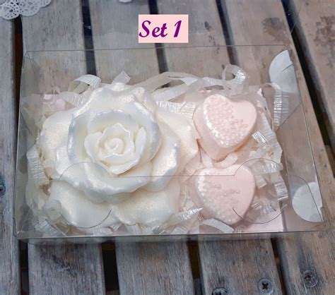 white rose spa set mothers gift box  variations spa party favors