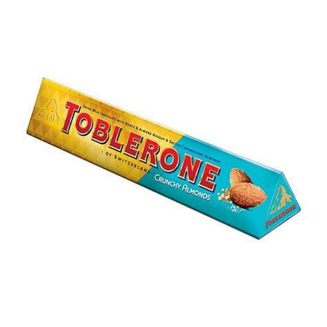 toblerone crunchy almond limited edition  milk chocolate bar fresh uk stock gift treat buy