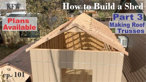 build shed trusses