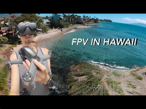 flying fpv drones  hawaii youtube
