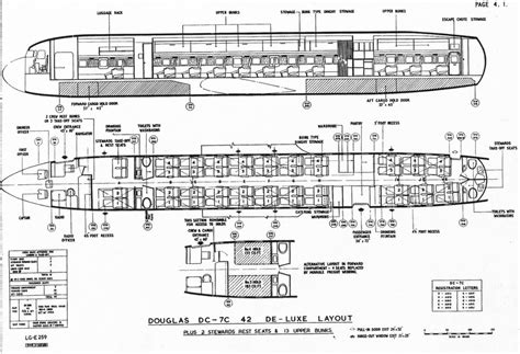 dc  plane drawing airline seats aircraft interiors layout vintage air air travel seating