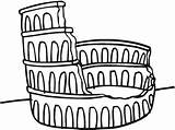 Colosseum Coliseo Drawing Colosseo Colorare Monumentos Kolosseum Romano Ausmalbilder Ruine Immagini Bambini Disegni Ruined Coloseum Laminas Emblematicos Supercoloring Clipart раскраски sketch template