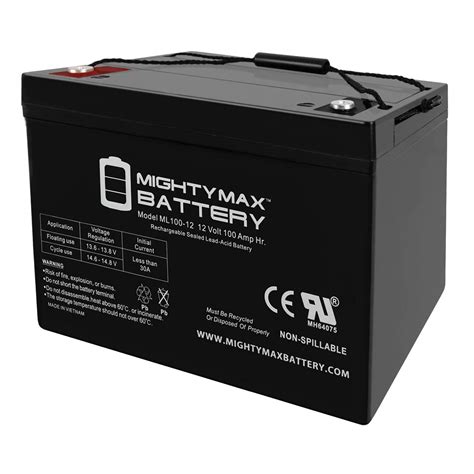 mighty max battery  ah battery  solar wind deep cycle vrla    brand product