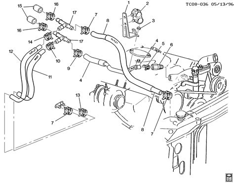 suburban wd hoses pipesheater chevrolet epc  nemigacom