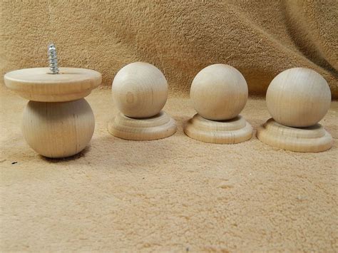 images  wooden bun feet unfinished