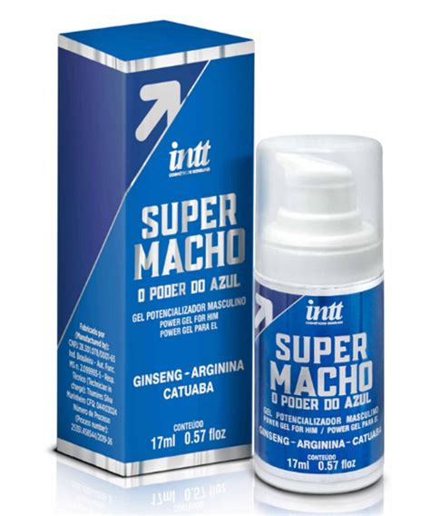 super macho o poder do azul potencializador masculino