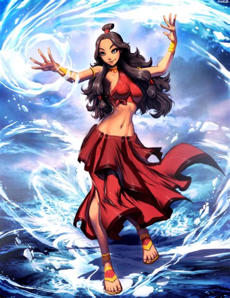 Image Avatar Last Airbender Katara Fire Nation Genzoman