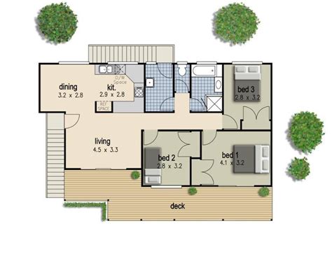 simple house design floor plan image