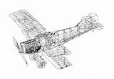 Fokker Cutaway Dvii Conceptbunny Sunderland sketch template