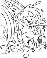 Coloring Water Pages Getdrawings sketch template
