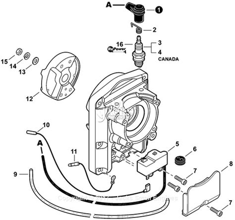 echo pb  sn p p parts diagram  ignition