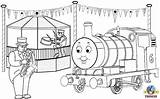 Thomas Train Coloring Pages Engine Tank Kids Printable Friends Sodor Colorear Para Bandstand Brass Band Páginas Toys Games Fun Online sketch template