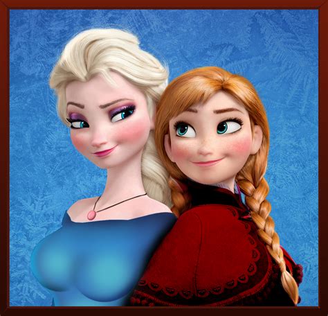Frozen S Elsa And Anna Sexy Picture By Sensualdigitalart On Deviantart