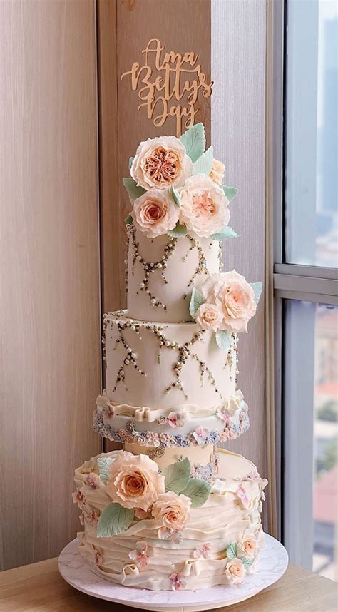 possibly  prettiest wedding cakes