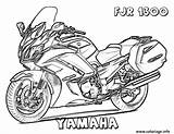 Coloriage Dessin Motocyclette R6 Fjr Imprimer Ausmalbilder Ausmalbild Kolorowanka Yescoloring Stau Colorier Imprimé sketch template