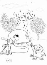 Wallykazam Coloring Pages sketch template