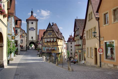 rothenburg ob der tauber history location picture ansbach
