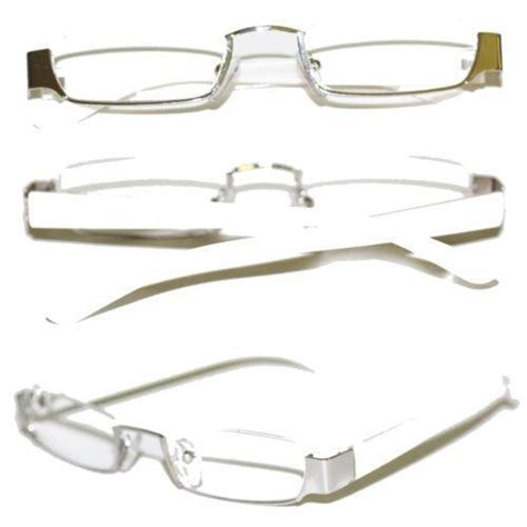 half eye reading glasses ebay