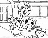 Candace Phineas Ferb Xcolorings sketch template