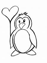 Penguin Outline Cartoon Drawing Coloring Penguins Clip Clipart Pages Tattoo Cute Deviantart Template Baby Printable Outlines Animal Color Party Cliparts sketch template
