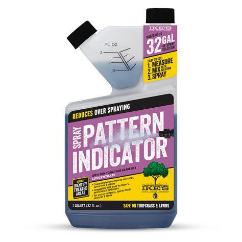 spray pattern indicator specialty concentrates ikes products
