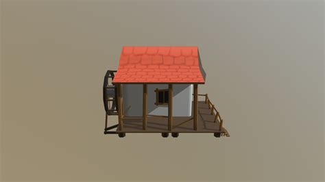 water mill download free 3d model by jacob phichit [4059fdd