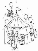 Coloring Carnival Pages Getcolorings sketch template