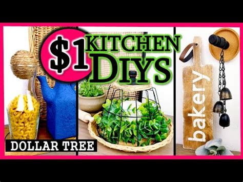 dollar tree kitchen diy ideas  modern farmhouse
