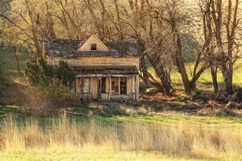abandoned yellow  beautiful  farmhouse  sheltered flickr