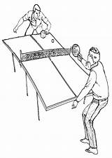 Ping Pong Bestcoloringpagesforkids sketch template