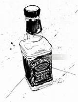 Tallon Ben Daniels Illustrationx Whiskey sketch template