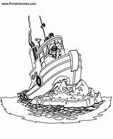 Drawing Ship Wreck Getdrawings sketch template