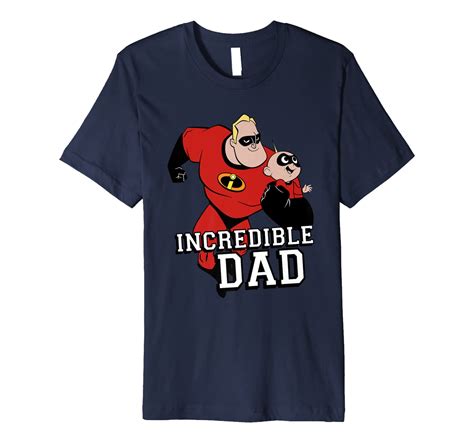 Disney Pixar Incredibles 2 Dad And Jack Jack Premium T Shirt