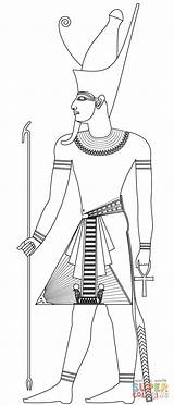Colorare Pharao Ausmalbilder Ausmalbild Disegno Facili Faraone ägypten Pharaoh ägyptische Doppia Ausdrucken sketch template