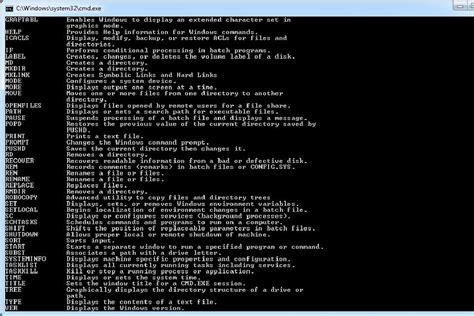 Solution Windows Cmd Commands A List Of Command Prompt Codes Ionos