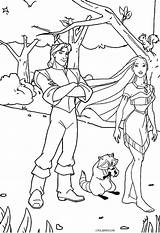 Pocahontas Coloring Pages Smith John Wind Colouring Printable Jhon Cool2bkids Getcolorings Sheet Template Kids Color sketch template