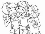 Coloring Pages Sleepover Getcolorings Slumber sketch template