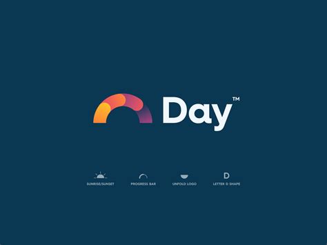 day app logo app logo minimal branding design logo design