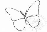 Butterfly Template Cutout Large Small Coloring Reddit Email Twitter Peterainsworth sketch template