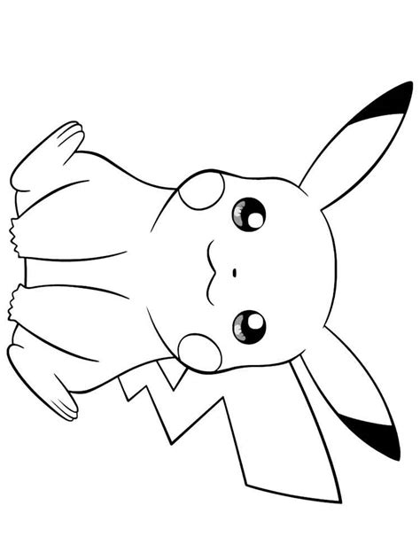 pikachu coloring pages  printable pikachu coloring pages