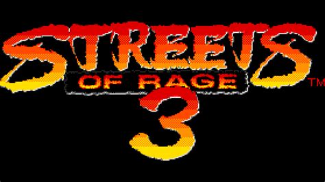 Streets Of Rage 3 Mega Drive Genesis Music Smash