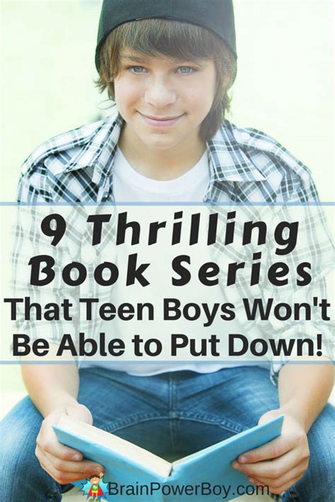 thrilling book series  teen boys  wont   stop reading