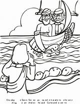 Fishers Jesus Catching Activityshelter Shelter Fisherman Youngandtae Colouring Educativeprintable sketch template