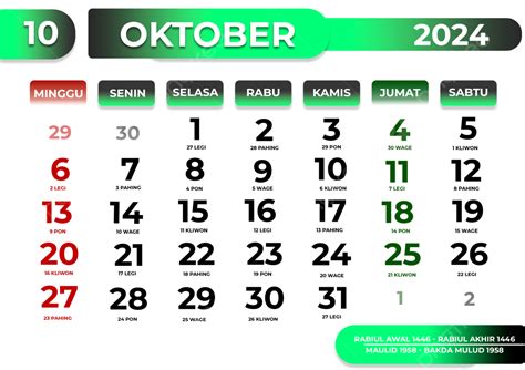 templat desain kalender  oktober kalender  kalender oktober