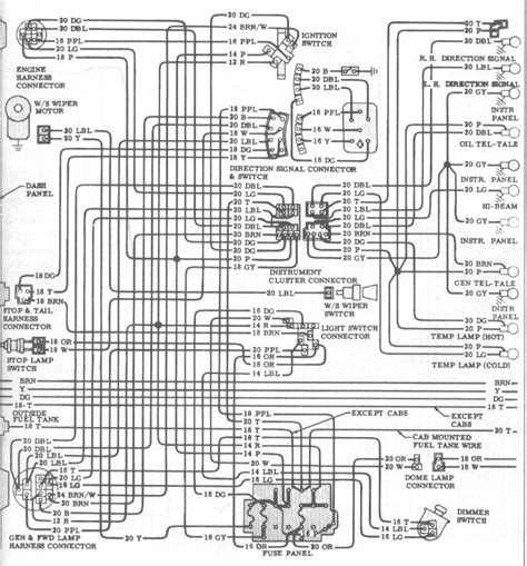 diagram  chevy pickup wiring diagram picture mydiagramonline