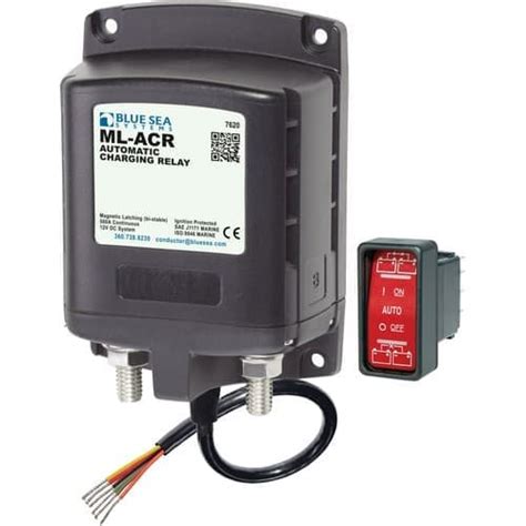 blue sea automatic charging relays inverter supply