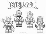 Coloring Pages Ninjago Printable Tv Kids Shows Film sketch template