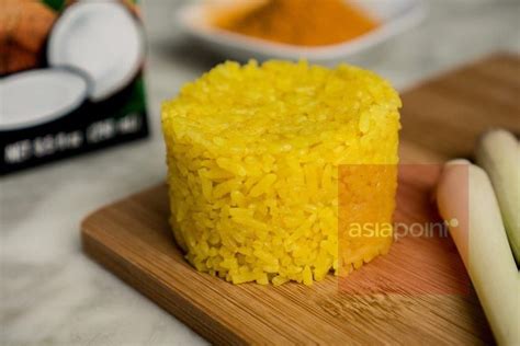 gelber reis nasi kuning asiapoint rezept lebensmittel essen