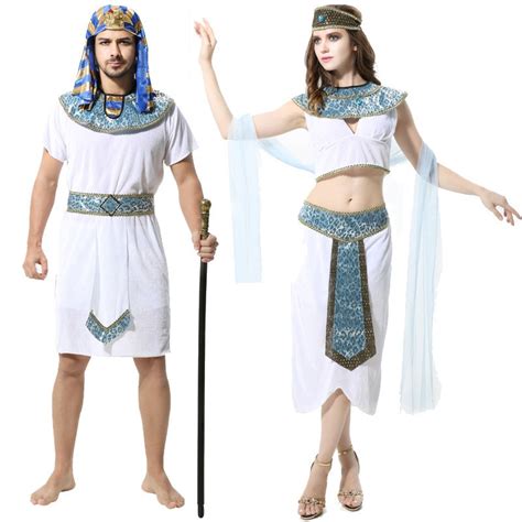 fashion party ancient egypt king queen clothing pharaoh cleopatra